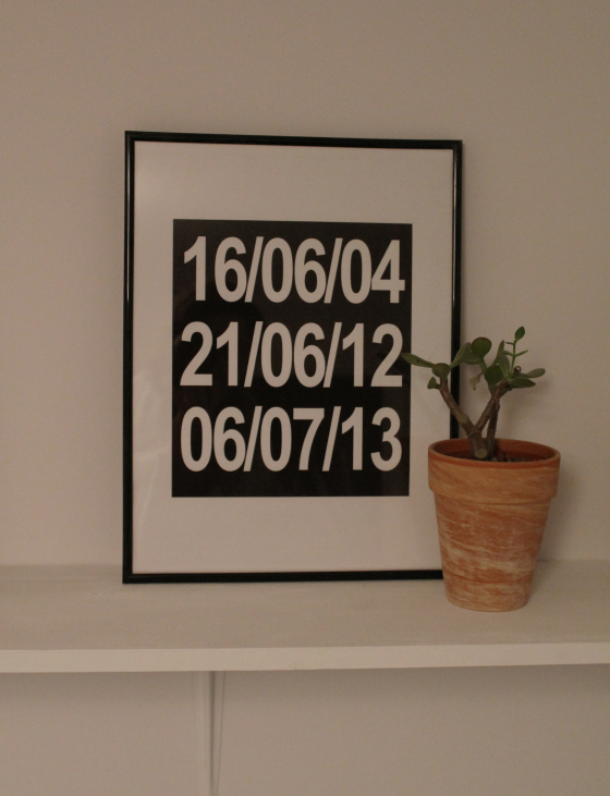 personal date poster